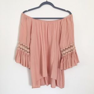 Off the shoulders top